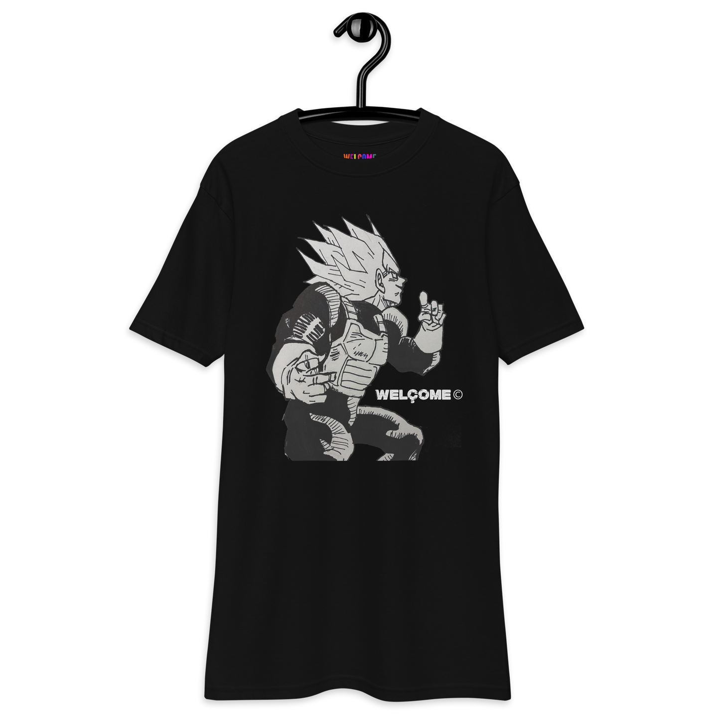 "SUPER MANGA V" (2015) - limited sketch tee by WELÇOME©: hand drawn graphics
