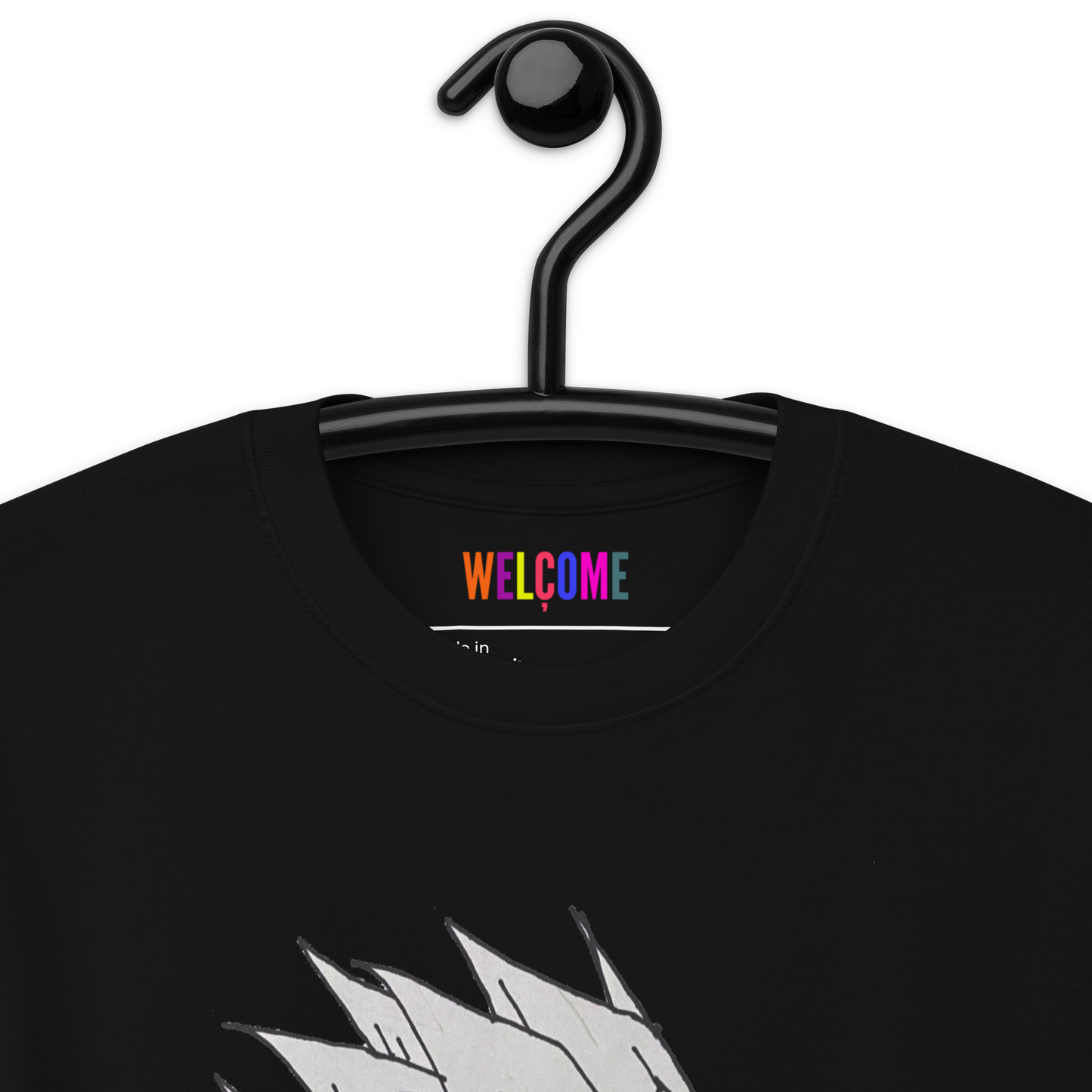 "SUPER MANGA V" (2015) - limited sketch tee by WELÇOME©: hand drawn graphics