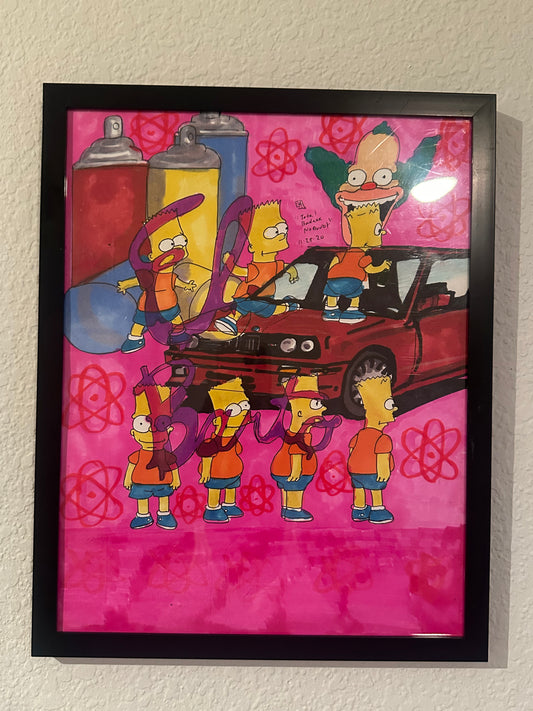 TOTAL BADA$$ NO DOUBT - 11" X 14"