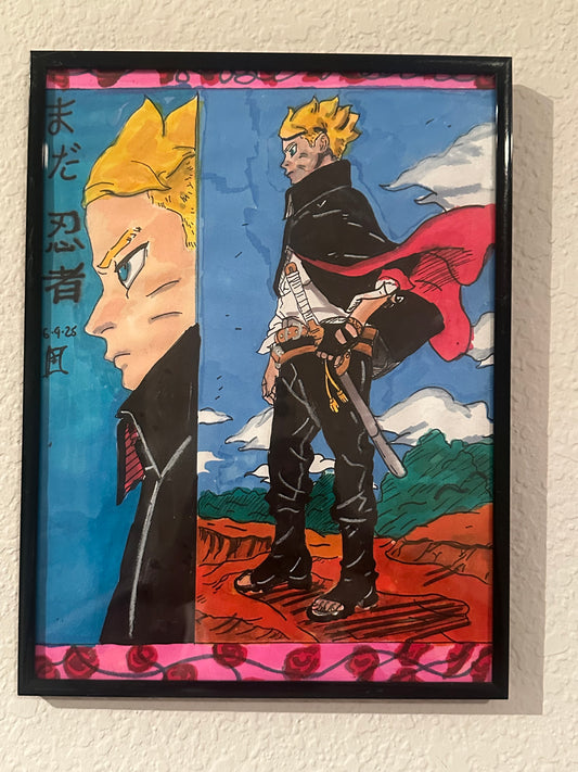 まだ忍者 - STILL A NINJA - ORIGINAL ART