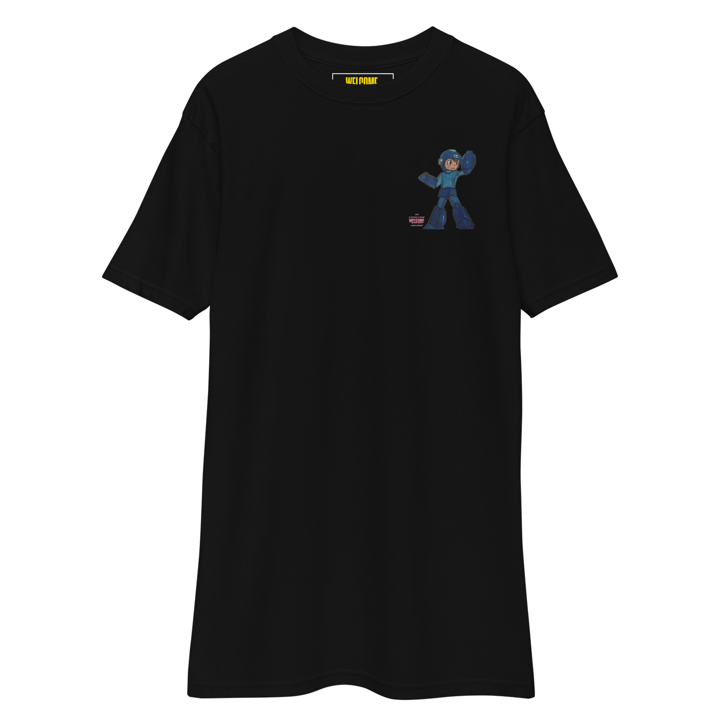 "A MEGA WLCM" - VINTAGE 2015 EMBROIDERED TEE + LIMITED