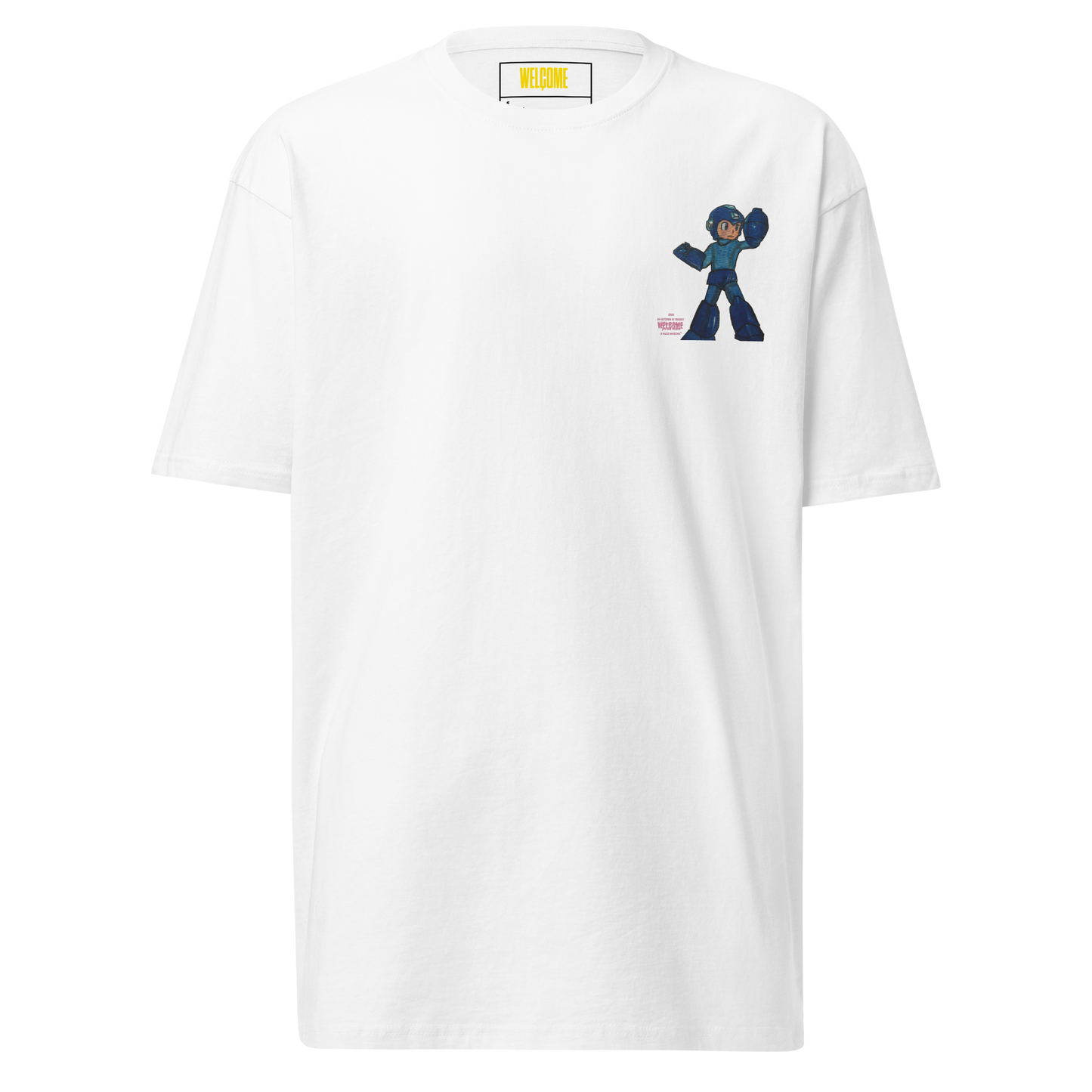 "A MEGA WLCM" - VINTAGE 2015 EMBROIDERED TEE + LIMITED