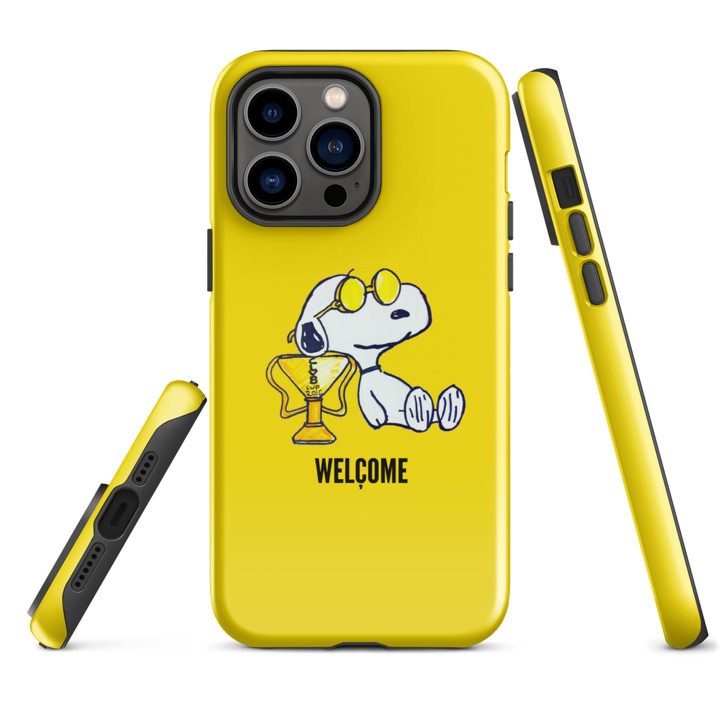 "TROPHY DOG"(2016) phone case