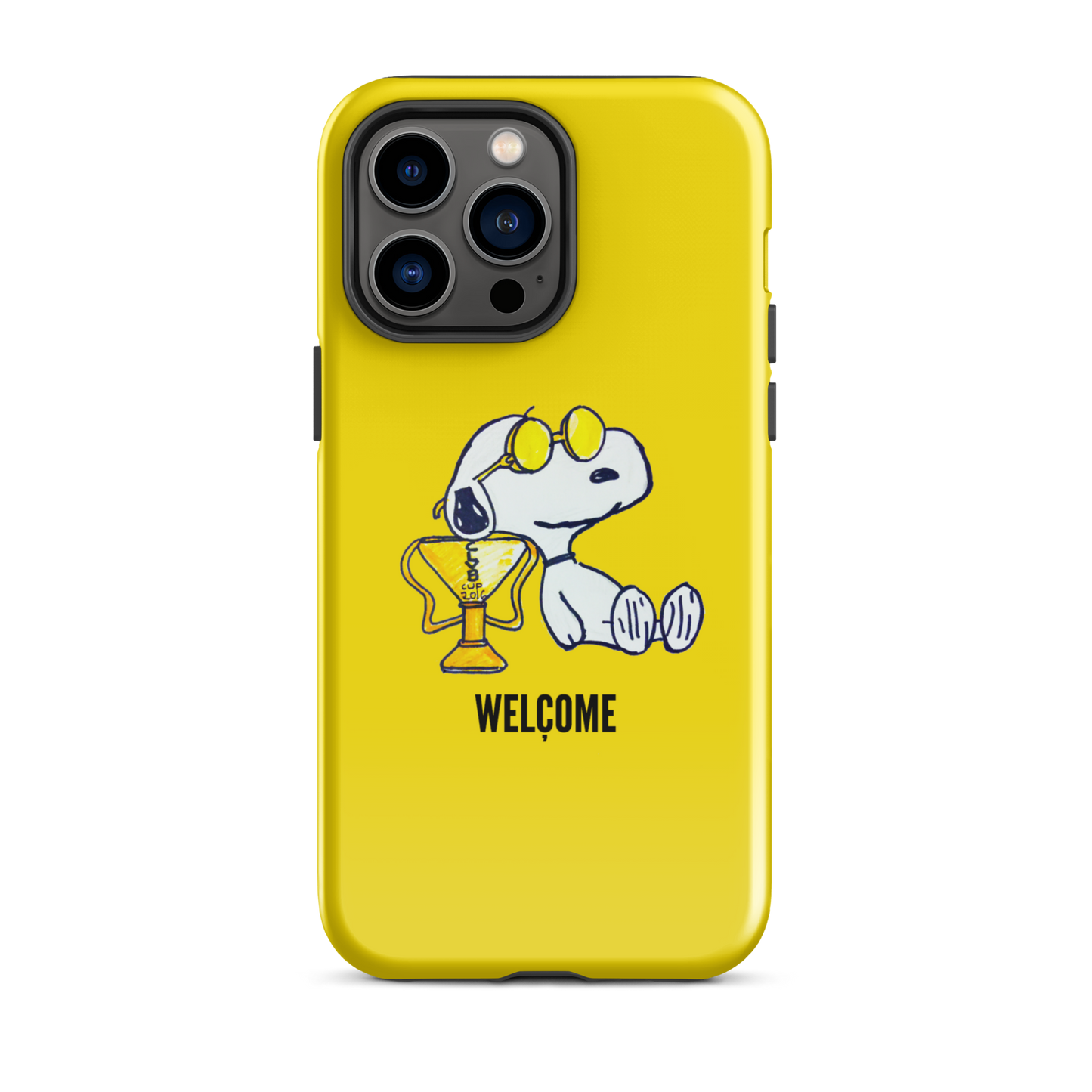 "TROPHY DOG"(2016) phone case