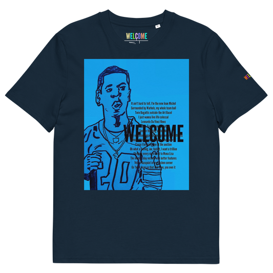 "JZ BLUE" 2015 - EXTREMELY RARE ORIGINAL WLCM TEE