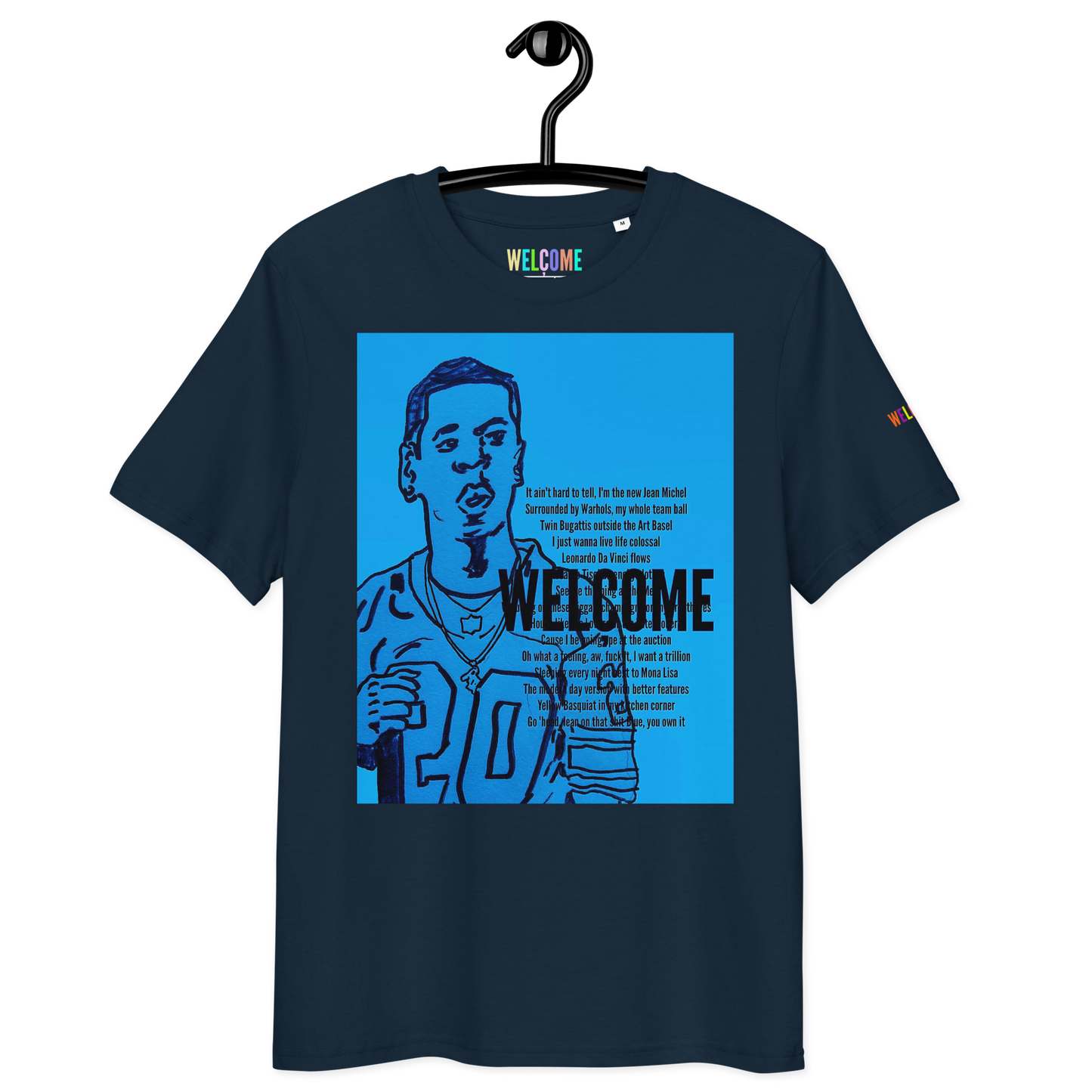 "JZ BLUE" 2015 - EXTREMELY RARE ORIGINAL WLCM TEE