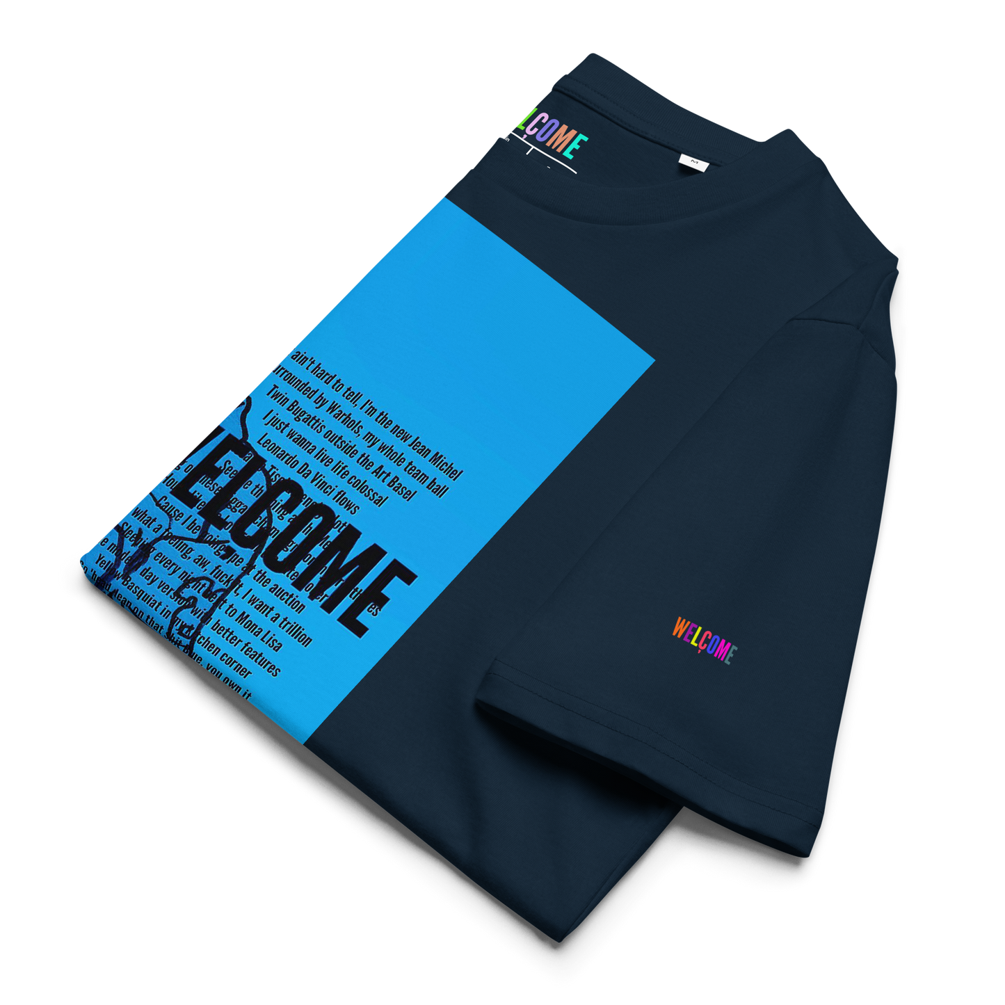 "JZ BLUE" 2015 - EXTREMELY RARE ORIGINAL WLCM TEE