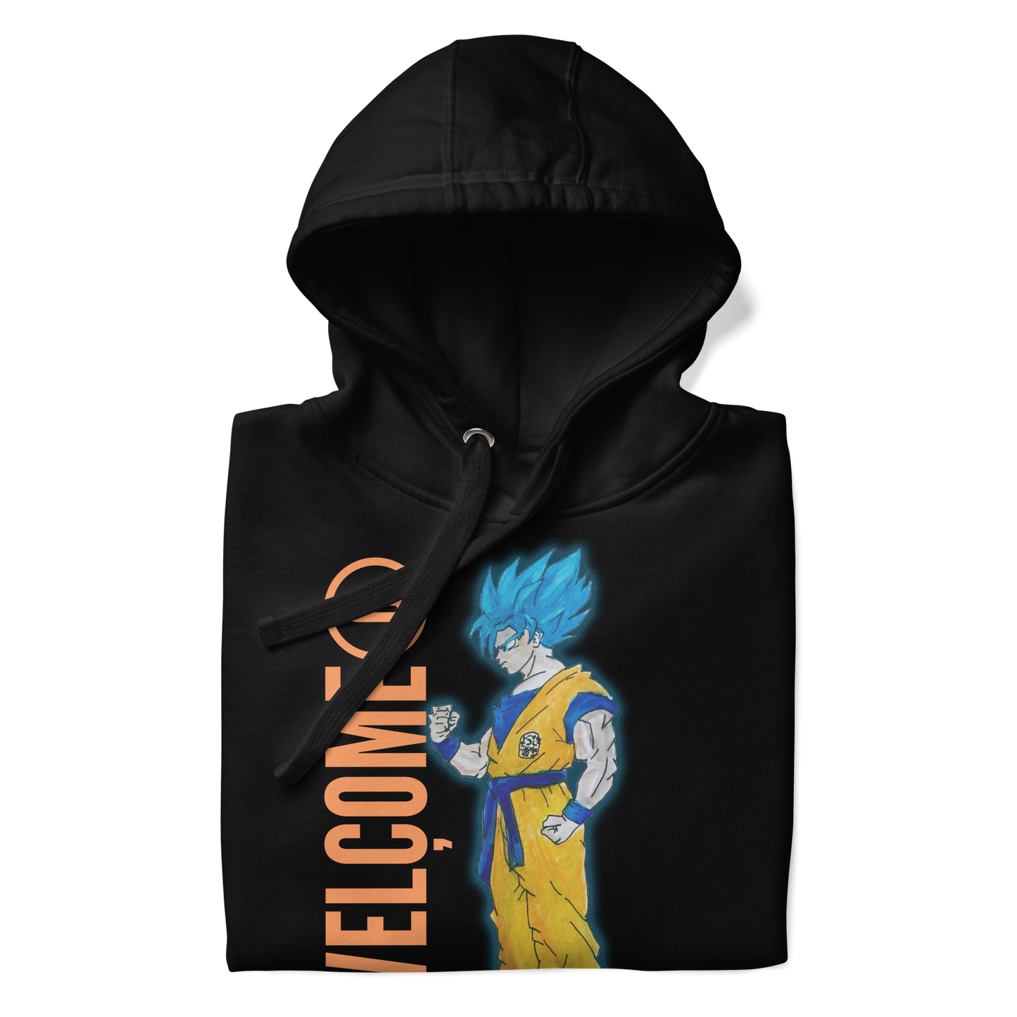 "WLCM BLUE" (2019) - hoodie